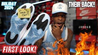 HOLIDAY 2024 IS HERE & THE COLUMIBIA 11 IS BACK FIRST LOOK 2024 JORDAN 11 LEGEND BLUE