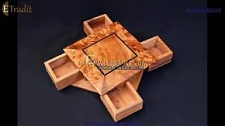 MAGIC BOX Model 2  - Made of THUYA WOOD