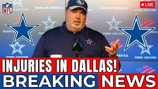 URGENT BIG INJURY PROBLEM FOR THE COWBOYS SAD NEWS FOR THE FANS DALLAS COWBOYS NEWS