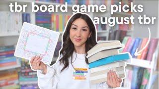 tbr board game picks my august tbr