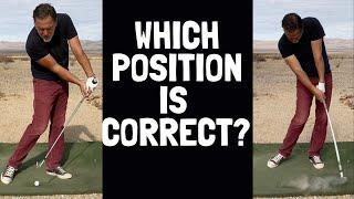 Correct Golf Swing Impact Position Dont Make This Mistake