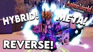 Showcasing New Evolved Golden Wind Is INSANELY Strong In Anime World Tower Defense Update 13.5