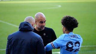From the Academy to MAN CITYS FIRST TEAM  Playing in the Academy to playing for Pep  Rico Lewis