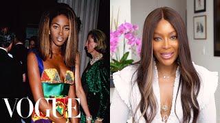 Naomi Campbell Breaks Down 13 Met Gala Looks From 1990 to Now  Life in Looks  Vogue