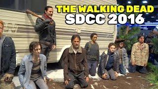 SDCC 2016 The Walking Dead booth tour at San Diego Comic-Con