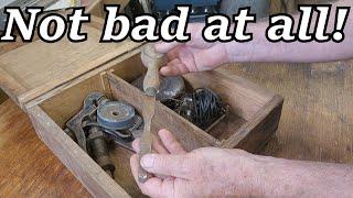 Storage Shed Clean-out Part 42 - Unboxing Some Nice Vintage Tools to Sell in the Shop