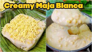 Creamy Maja Blanca  Iwas-palpak at creamy na Maja Blanca