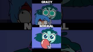 #insideout #crazy #normal #envy #joy