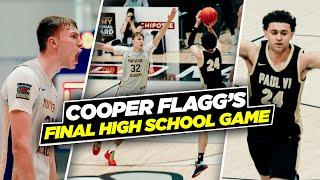 Cooper Flagg Get TESTED By His Future Duke Teammate In The Final Game Of His High School Career