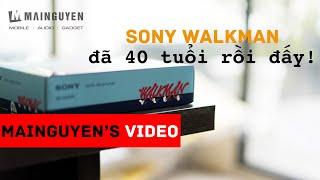 Khui hộp NW-A100TPS - Chiếc máy nghe nhạc kỉ niệm 40 năm thương hiệu Sony Walkman