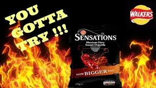 Walkers Sensations - Mexican Fiery Sweet Chipotle - Review