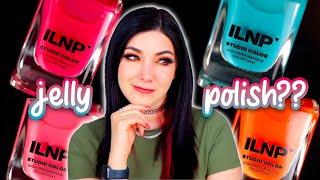 New ILNP Jelly Nail Polishes Watercolor Collection Swatch & Review  KELLI MARISSA