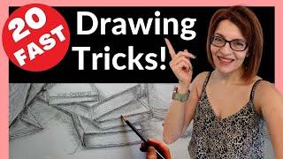 20 FAST Tricks to Transform your Drawing Skills