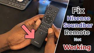 Hisense Soundbar Remote Not Working? How to Reset and Fix It