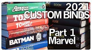 My Custom Bound Comics of 2021 Part 1 Marvel