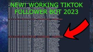 NEW *WORKING* TIKTOK FOLLOWER BOT  2023