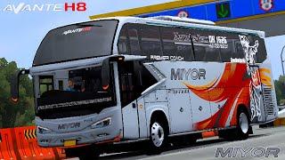 SAWAHLUNTO PRIDE‼️MOD BUSSID AVANTE H8 MERCY 1626 PO MIYOR Full Acc Mbois Parah- bus simulator id