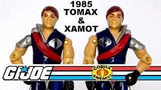 1985 Tomax & Xamot Cobra Crimson Guard Commanders G.I. Joe review