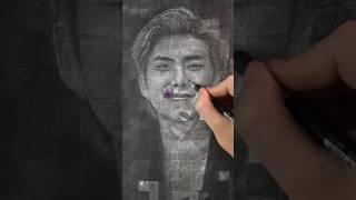 Draw transformed BTS #bts_dynamite #artchallenge #bts