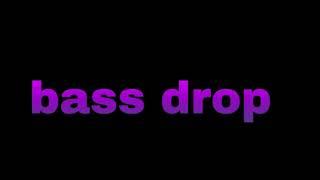 bass drop sound effect