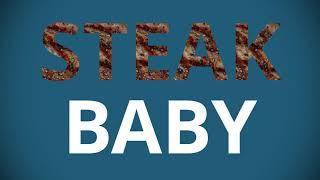 Steak Monday baby yeah  Typography