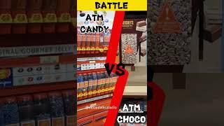 Food Battle  ATM machine Candy vs ATM Choco  Foodie  mozadella.studio