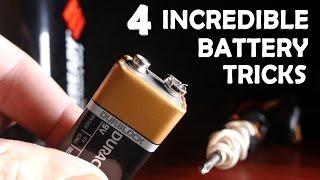 4 Incredible Tricks With Batteries