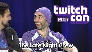TwitchCon 2017 The Late Night Crew Panel ROUND 3 - Feat. Witwix TheNo1Alex Outstar and Pluto