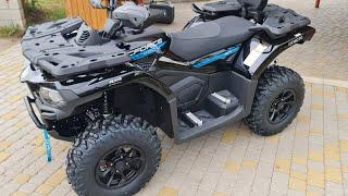 Обзор квадроцикла CFMOTO CFORCE 450L EPS NEBULA BLACK 2024