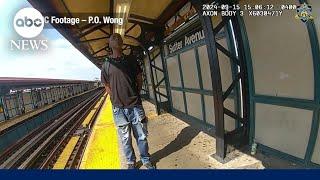 NYPD releases body camera video of police shooting at Brooklyn Subway station