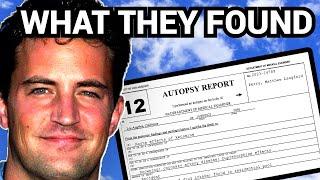 Matthew Perry Death What the Autopsy Report Unveils