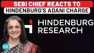 SEBI Chief Reacts To Hindenburgs Allegation Of Link To Adani Offshore Operations  Madhabi Buch