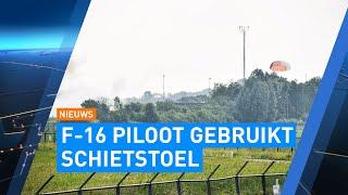 F-16 boort zich in gebouw op vliegbasis Leeuwarden  Nieuws