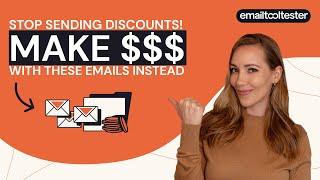 Stop sending discounts Make $$$ with a targeted ecommerce email marketing strategy instead