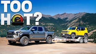 Bigger Trucks Have FAILED Our Towing Torture Test But Will It TOAST the Toyota Tacoma Trailhunter?