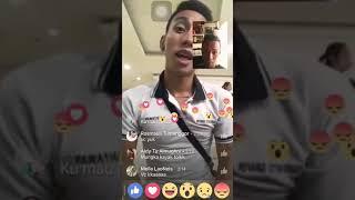 AKSI TAUFIK GANI LIVE DI FACEBOOK