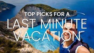 Top Picks for a Last Minute Vacation  Last Minute Travel  #travel #vacation #adventure