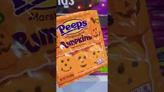 Peeps Marshmallow Pumpkins Fall Treats #shorts