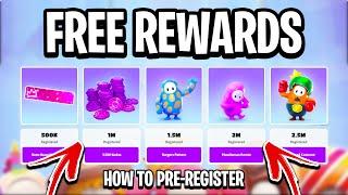 If You Pre-Register For Fall Guys You Can Get FREE Rewards How To Pre-Register