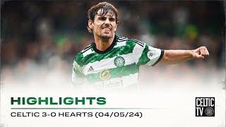 Match Highlights  Celtic 3-0 Hearts  Commanding victory for the Celts in Paradise