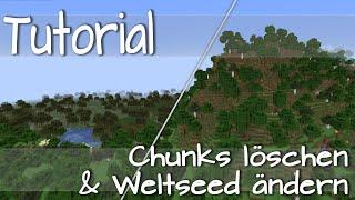 Tutorial Minecraft 1.18 Update Existierende Chunks gezielt löschen und Seed einer Welt verändern