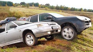 ПРИШЛОСЬ ПСИХАНУТЬ ТАЗы против 4х4 на бездорожье ВАЗ ИЖ BMW Toyota Porsche Infiniti Нива.