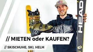 Ski Equipment KAUFEN oder LEIHEN  mieten?