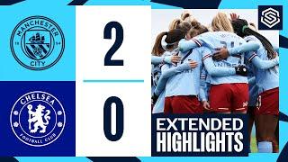 HIGHLIGHTS  Man City 2-0 Chelsea  CITY UP TO SECOND WITH CRUCIAL CHELSEA WIN