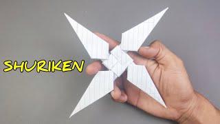 SHURIKEN - CARA MEMBUAT SHURIKEN DARI KERTAS