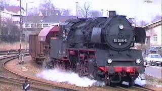 Dampfzüge um Rochlitz 1994 mit 58 3047 u. 50 3616