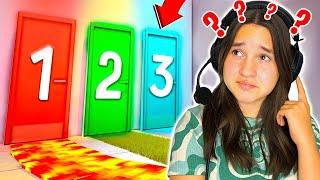 NE JAMAIS CHOISIR LA MAUVAISE PORTE  ROBLOX CHALLENGE  Pick A Door