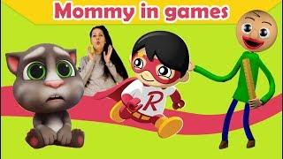 Tag With Ryan vs My Talking Tom in Real Life and Other Adventures Kids Skit