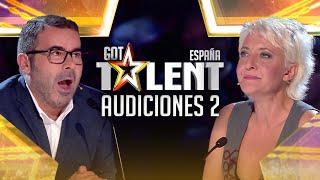 Estas nuevas ACTUACIONES te dejarán CON LA BOCA ABIERTA  Audiciones 2  Got Talent España 2017