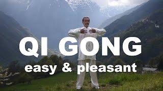 5 MIN DAILY QI GONG FOR BEGINNERS - Easy Natural and Pleasant Movements to Collect Qi and Relax